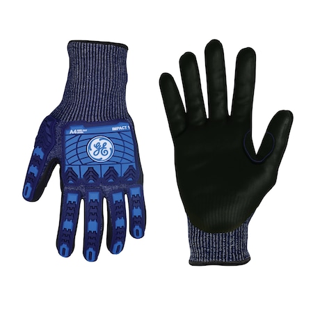 General Electric 13 GA Micro Foam Nitrile TPR A4 Gloves - 1 Pair (GG242LC, GG242XLC) (216568)